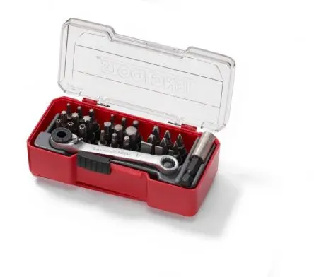 Produktfoto 1 von Teng Tools Schraubbit-Satz 1/4 in Sechskant Vierkant, Sechskant 29-teilig