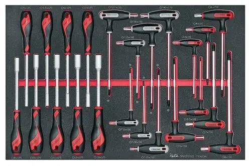Produktfoto 1 von Teng Tools Sechskant Steckschlüssel-Handgriff, Länge 570 mm