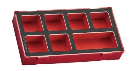 Produktfoto 1 von Teng Tools Schaum Werkzeugbox, 7 Schubladen, L. 265 mm B. 142mm H. 50 mm