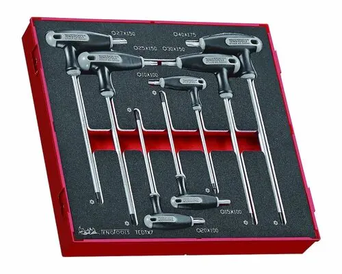 Produktfoto 1 von Teng Tools TORX®-Schlüsselsatz 7