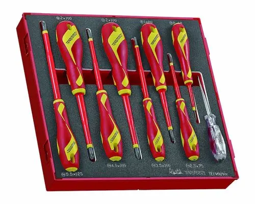 Produktfoto 1 von Teng Tools Isoliert, 9-teilig Geschlitzt