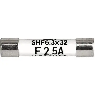 Produktfoto 1 von Schurter SHF Patronensicherung F / 0.5 A 6.35 x 32 mm 500 V ac Keramik