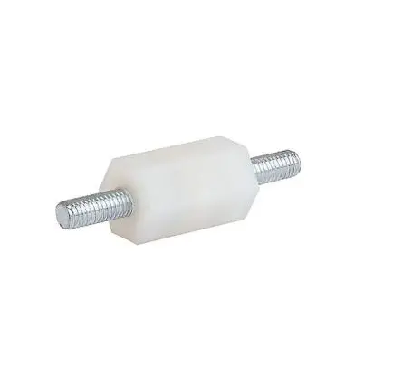 Produktfoto 1 von Schurter Abstandsbolzen, Länge 51 mm, Stahl zinkplattiert, Sechskant M6 M6, 16 mm 12.5 mm