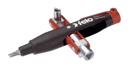 Produktfoto 1 von Felo Schaltschrankschlüssel Schaltschrankschlüssel 5-in-1
