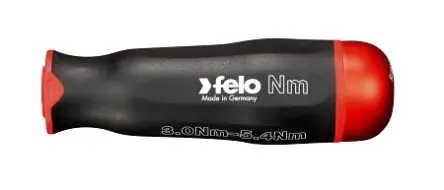 Produktfoto 1 von Felo Drehmomentschraubendreher Abdeckung für vielfältige Anwendungsbereiche mit farbigem Ring 3 To 5.4 Nm Länge 105mm