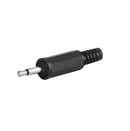 Produktfoto 1 von Schurter Jack 2.5 mm Gerade Kabel Stecker Stecker 500mA Lot