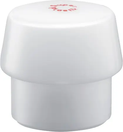 Produktfoto 1 von Halder Kunststoff Ersatz-Hammerkopf, Kunststoff Schlagflächen austauschbar 160 g, Ø 60 mm