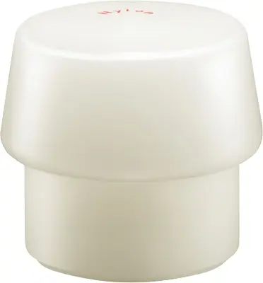 Produktfoto 1 von Halder Nylon Ersatz-Hammerkopf, Nylon Schlagflächen austauschbar 120 g, Ø 50 mm