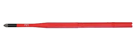 Produktfoto 1 von Felo PZ1 x 170 PZ1 x 170 Schraubbit, Pozidriv Chrom Vanadium Stahl, 170 mm
