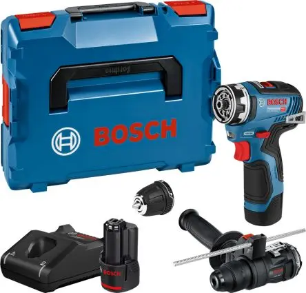 Produktfoto 1 von Bosch GSR 12V-35 FC Bohrschrauber Schnurlos Bürstenlos 3 Ah 13 mm 1750U/min 35 Nm