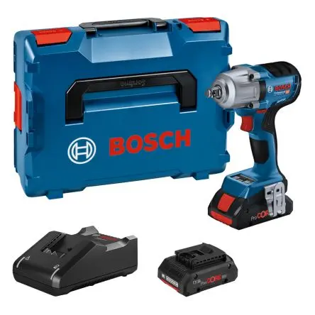 Produktfoto 1 von Bosch 1/2 in Schnurlos Schlagschrauber 18V 4 Ah 300bpm Bürstenloser Gleichstrommotor, 2300U/min