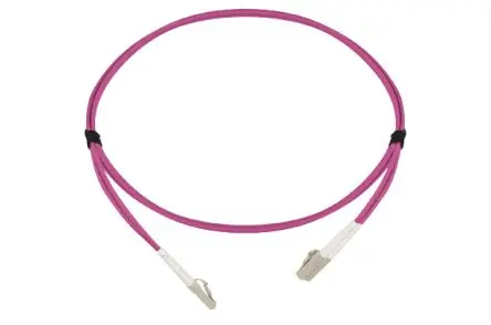Produktfoto 1 von HellermannTyton Connectivity OM4 LWL-Kabel 1 m Magenta LC LC