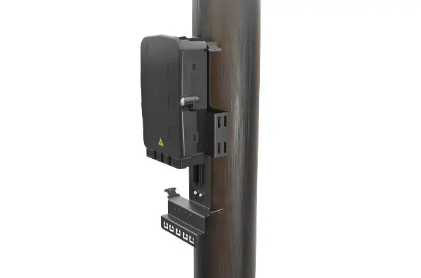 Produktfoto 1 von HellermannTyton Connectivity LWL-Rangierfeld Duplex 384 mm Wandkasten