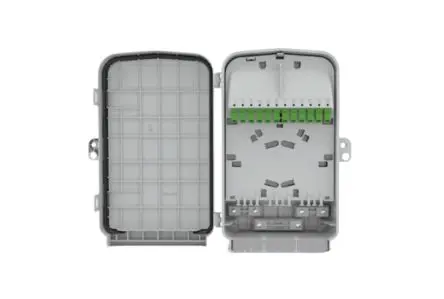 Produktfoto 1 von HellermannTyton Connectivity LWL-Rangierfeld LC oder SC Simplex für 16 Port 241 mm