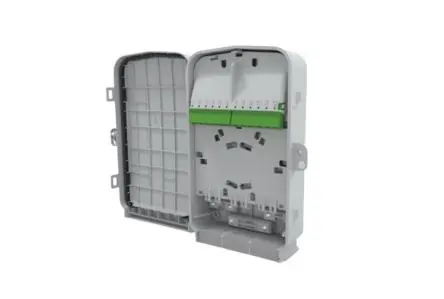 Produktfoto 1 von HellermannTyton Connectivity LWL-Rangierfeld LC oder SC Simplex für 16 Port 241 mm