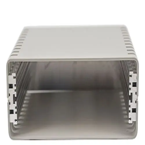 Produktfoto 1 von Hammond, Aluminiumgehäuse, Grau, Aluminium 262 mm, 79 mm, 180 mm, 1402