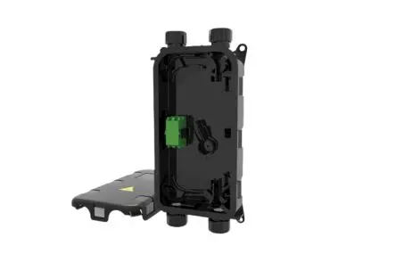 Produktfoto 1 von HellermannTyton Connectivity LWL-Rangierfeld LC- und SC-Adapter Duplex für 4 Port 188 mm Wandkasten