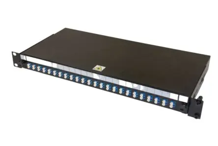 Produktfoto 1 von HellermannTyton Connectivity LWL-Rangierfeld LC Duplex für 48 Port 48 44 mm Gleitend
