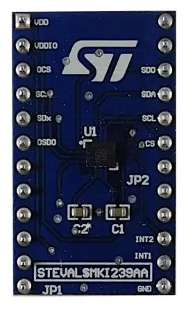 Produktfoto 1 von STMicroelectronics Adapterplatine zum Einsatz mit DIL24-Buchse