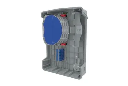 Produktfoto 1 von HellermannTyton Connectivity LWL-Rangierfeld LC Duplex für 48 Port 340 mm