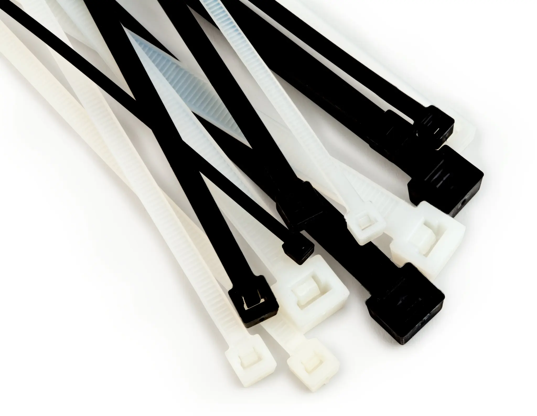 Produktfoto 1 von 3M Nylon 6.6 Kabelbinder Kabelbinder Schwarz 3.6 mm x 200 mm