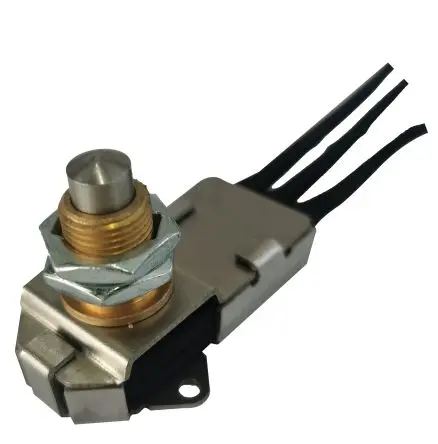 Produktfoto 1 von RS PRO Endschalter, Stößel 1 Schließer/1 Öffner, IP68, Edelstahl 240V ac 3A