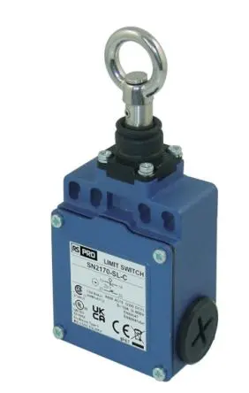 Produktfoto 1 von RS PRO SN2 Endschalter, Seilzug 1 Schließer/1 Öffner, IP67, Zink 600V ac 10A