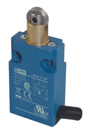 Produktfoto 1 von RS PRO SN31 Endschalter, Rollen 1 Schließer/1 Öffner, IP67, Zinklegierung 600V ac 10A