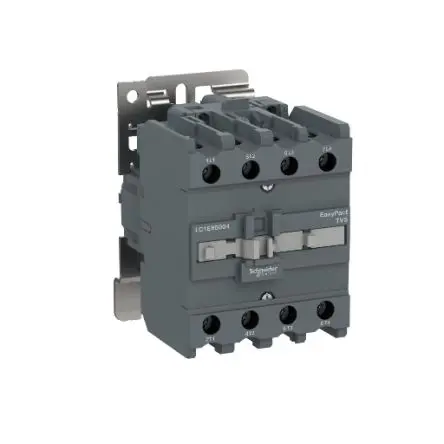 Produktfoto 1 von Schneider Electric LC1E Schütz 220V ac-Spule, 4-polig, 415V / 60 A 220V ac 4 Schließer Motorsteuerung,