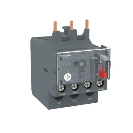 Schneider Electric LRE Thermisches Überlastrelais, / 2.5A, 4 A 1 Schließer/1 Öffner, 690V ac, 45 mm x 44.5mm
