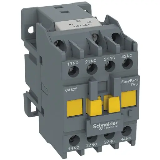 Produktfoto 1 von Schneider Electric CAE Steuerrelais 2 Schließer/2 Öffner, 690V ac, 45 mm x 74 mm