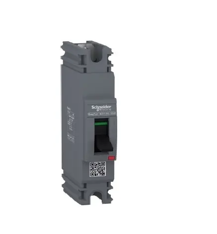 Produktfoto 1 von Schneider Electric EasyPact Easypact, Kompaktschutzschalter 1-polig, 100 A Feststehend / Abschaltvermögen 25 kA 415 V ac
