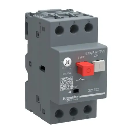 Produktfoto 1 von Schneider Electric GZ1 Motorschutzschalter Schutzschalter 690V ac 44.5mm x 44.5 mm