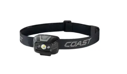 Produktfoto 1 von Coast LED Stirnlampe 430 lm / 46 m Wiederaufladbar