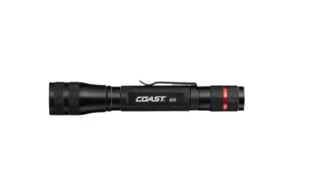 Produktfoto 1 von Coast Wiederaufladbar LED-Taschenlampe LED Schwarz, 465 lm / G32, 6.4 Zoll