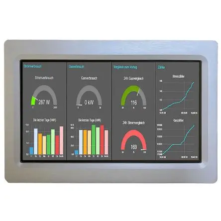 Produktfoto 1 von Industrial Shields, Touchberry, HMI-Touchscreen, LCD, 1280 x 720 pixel, 10.1 Zoll