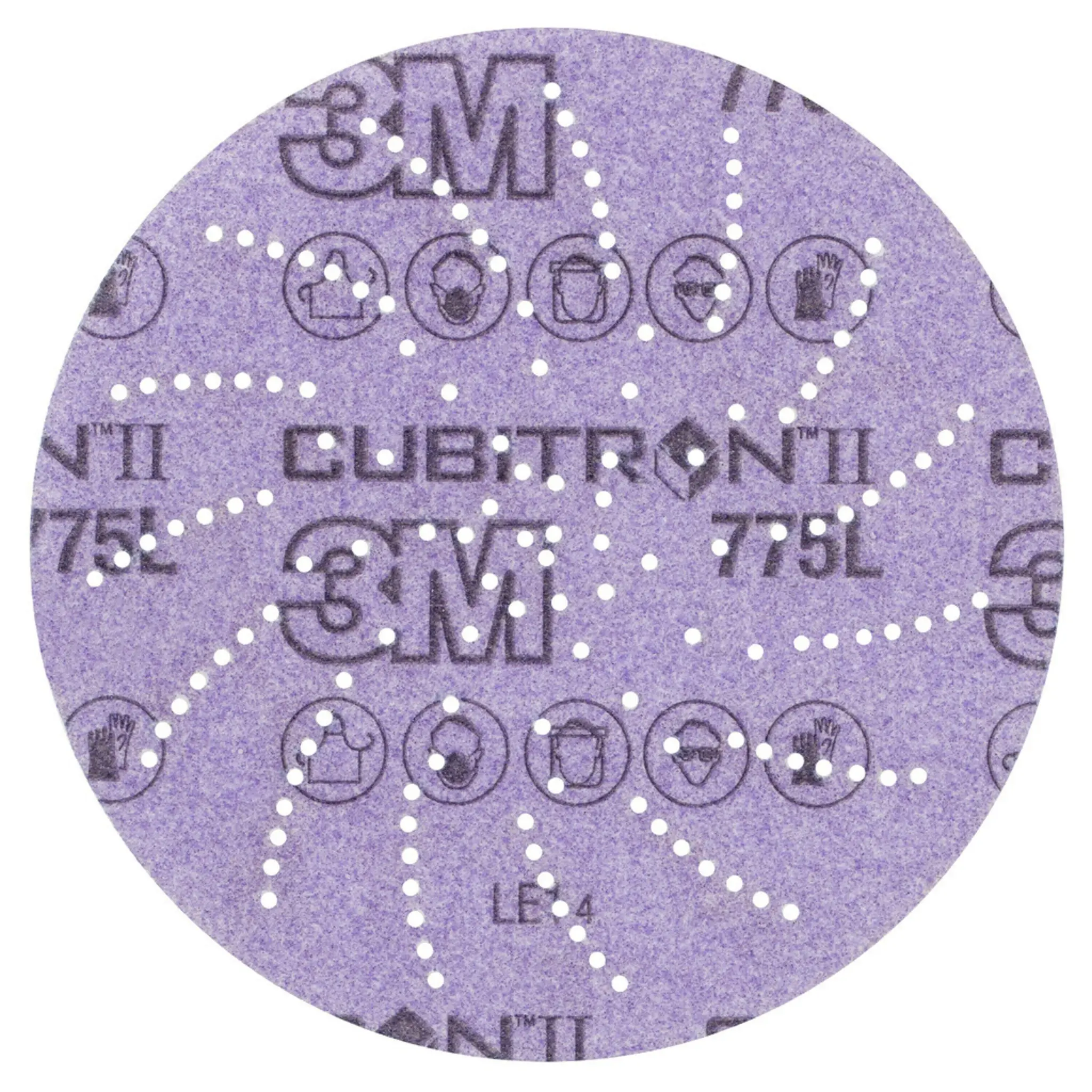 Produktfoto 1 von 3M 3M Xtract Cubitron II Film Disc 775L Keramik Schleifscheibe Schleifscheibe Ø 127 mm, Korngröße 50/250 220+ 250 Per