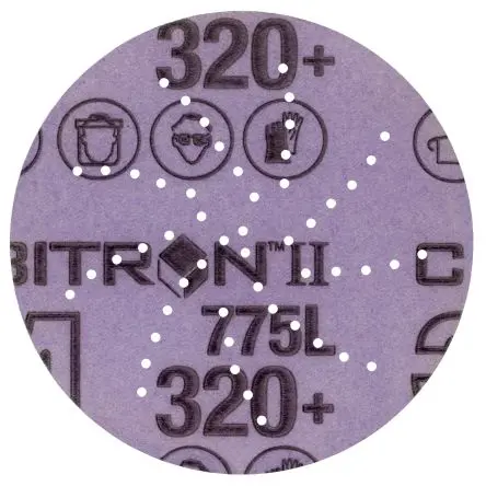 Produktfoto 1 von 3M 3M Xtract Cubitron II Film Disc 775L Keramik Schleifscheibe Schleifscheibe Ø 76.2 mm, Korngröße 50/250 320+ 250 pro