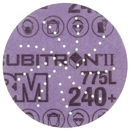 Produktfoto 1 von 3M 3M Xtract Cubitron II Film Disc 775L Keramik Schleifscheibe Schleifscheibe Ø 76.2 mm, Korngröße 50/250 240+ 250 pro