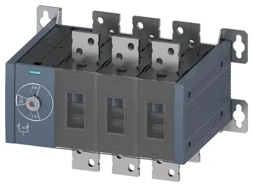 Produktfoto 1 von Siemens SENTRON Sicherungsschalter-Trennschalter / 3-polig offen, 0 Sicherungsgröße