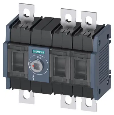 Produktfoto 1 von Siemens SENTRON Trennschalter / 3-polig offen, 0 Sicherungsgröße