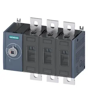 Produktfoto 1 von Siemens SENTRON Trennschalter / 3-polig offen, 0 Sicherungsgröße