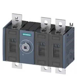 Produktfoto 1 von Siemens SENTRON Trennschalter / 3-polig offen, 0 Sicherungsgröße