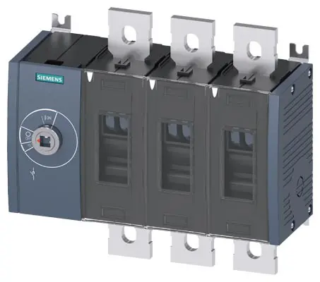 Produktfoto 1 von Siemens SENTRON Trennschalter / 3-polig offen, 0 Sicherungsgröße