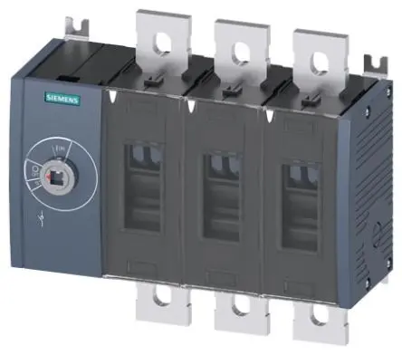 Produktfoto 1 von Siemens SENTRON Trennschalter / 3-polig offen, 0 Sicherungsgröße
