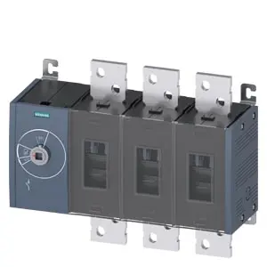 Produktfoto 1 von Siemens SENTRON Trennschalter / 3-polig offen, 0 Sicherungsgröße