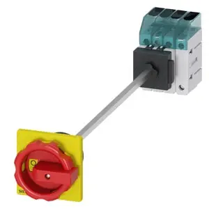 Produktfoto 1 von Siemens Trennschalter 3-polig 63A DIN-Schiene IP 65 22kW