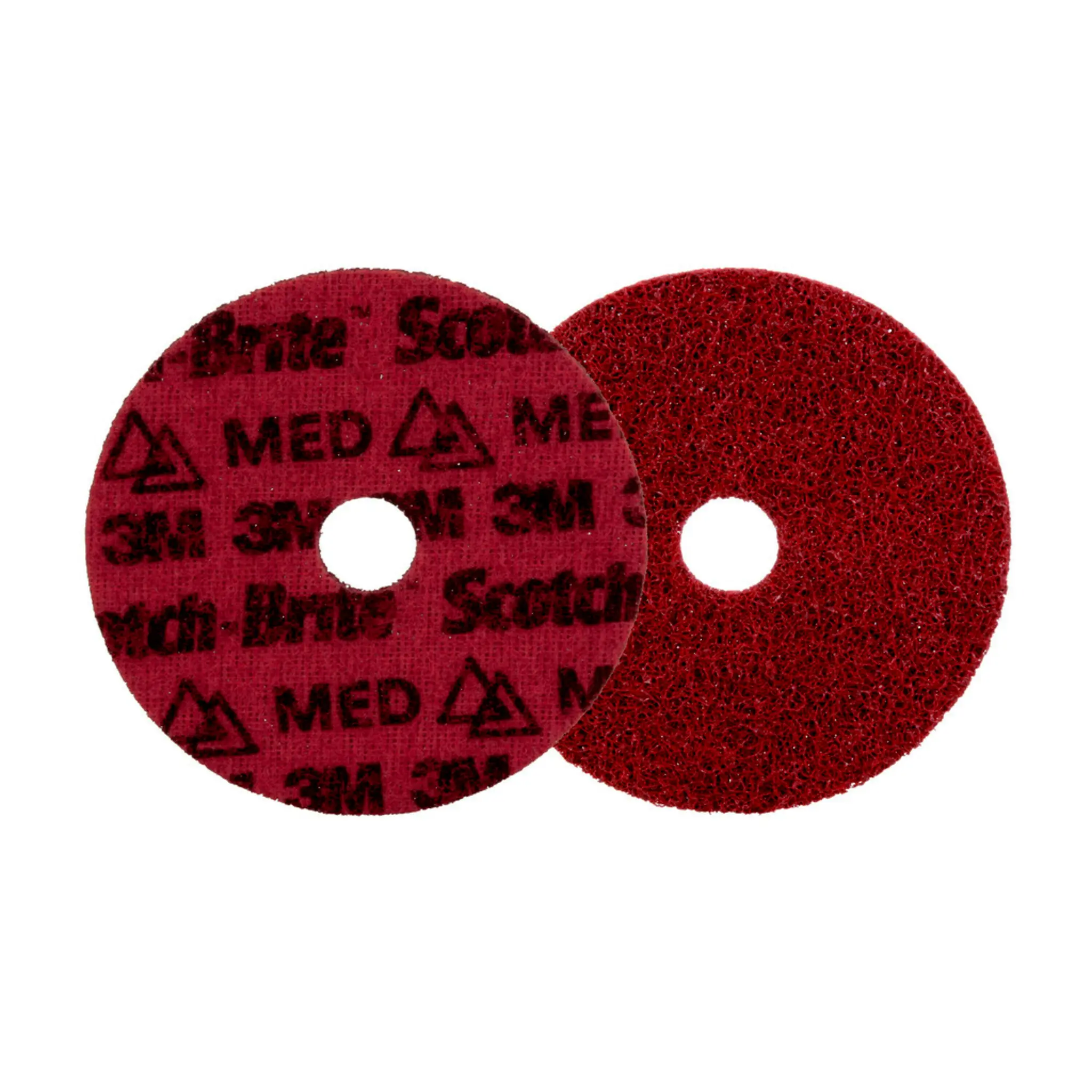 Produktfoto 1 von 3M Scotch-Brite Precision Surface Conditioning Disc Keramik Ø 125 mm Harz, Korngröße 100 Mittel 100 Per Pack