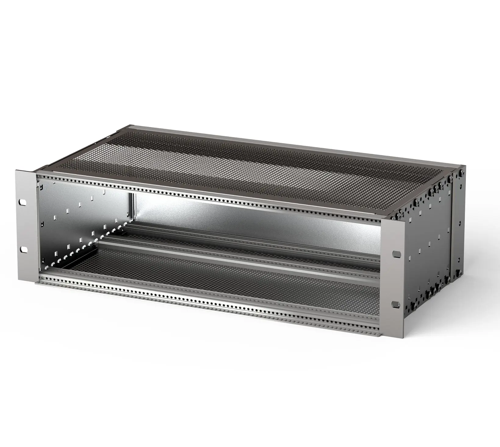Produktfoto 1 von nVent SCHROFF 24563 Sub-Rack 3 U Belüftet, 426.7 mm x 415 mm x 133.4 mm