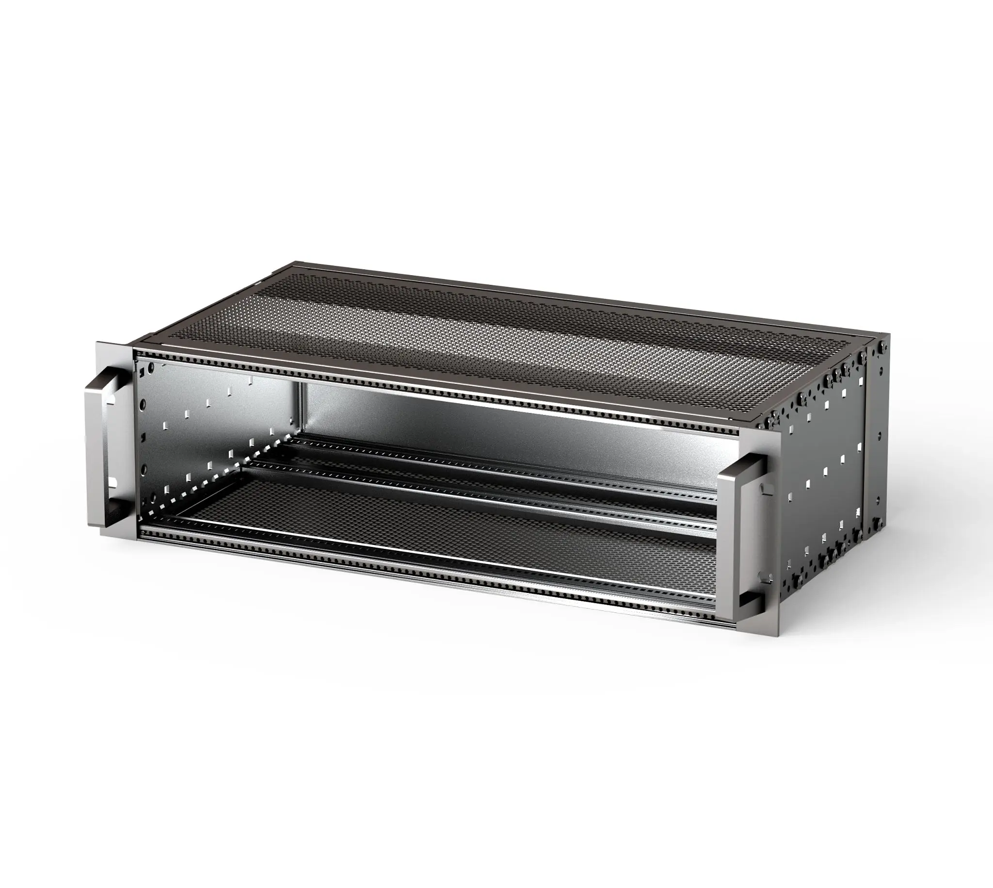 Produktfoto 1 von nVent SCHROFF 24567 Sub-Rack 3 U Belüftet, 426.7 mm x 175 mm x 355 mm